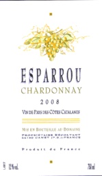 CHARDONNAY 2011 - Ch�teau L'ESPARROU