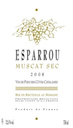 MUSCAT SEC 2010 - Ch�teau L'ESPARROU