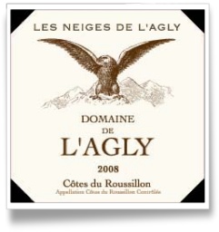 Ctes du Roussillon Blanc - Domaine de L'AGLY - LES NEIGES DE L'AGLY 2008