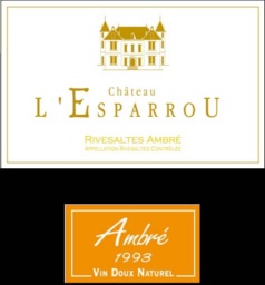  RIVESALTES AMBR 1999- Chteau L'ESPARROU