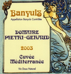 Banyuls - Domaine PIETRI GRAUD - CUVE MDITERRANE 2005