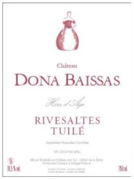 Rivesaltes Ambr- Chteau DONA BAISSAS - RIVESALTES AMBRE HORS D'AGE