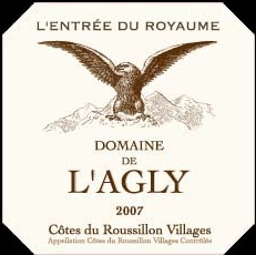 C�tes du Roussillon Villages Rouge - Domaine de L'AGLY - Cuv�e L'ENTREE DU ROYAUME 2005